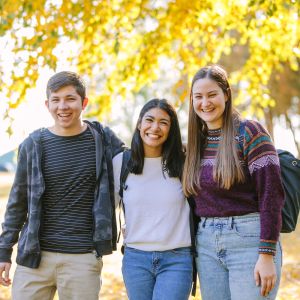 Emmaus students outside