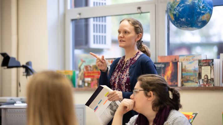 Emmaus TED Faculty conducting class