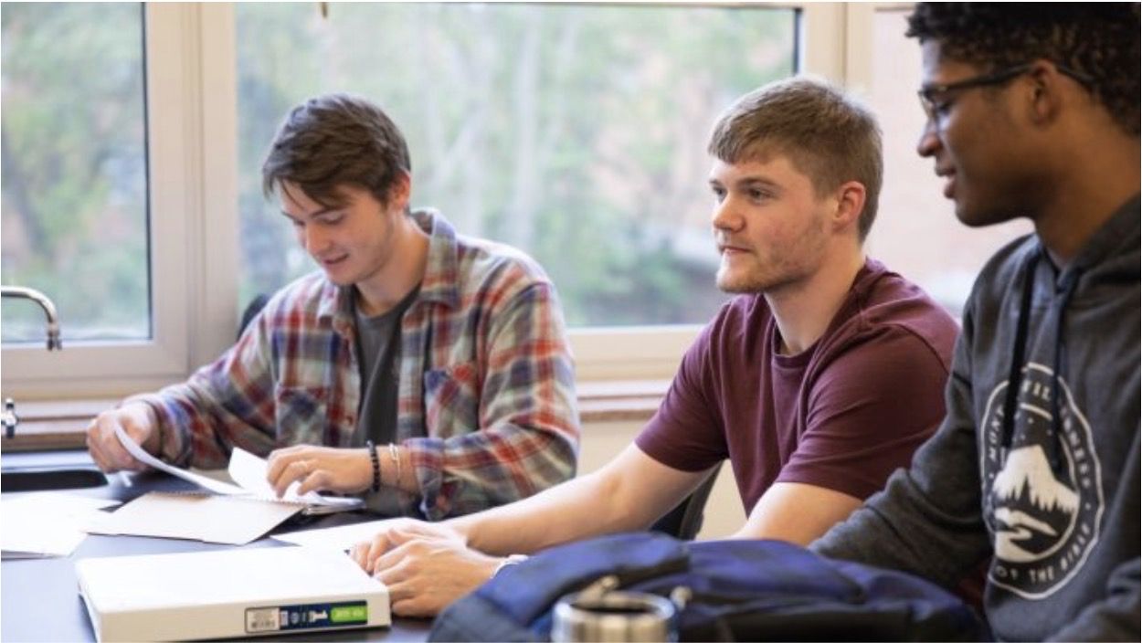 Students at Emmaus in Applied Mathematics major 